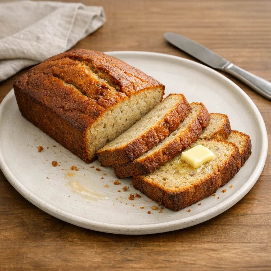 Banana Bread - This easy Banana Bread recipe turns out moist, tender, and simply delicious every time!